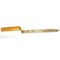 Нож 250 мм нерж. деревянная ручка                       