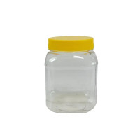 Банка пластиковая 0,450л. (Квадрат.)
