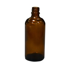 Пляшечка 100 мл. коричнева (скляна) 